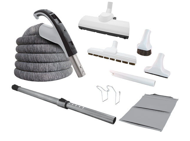 Ensemble de boyau 30 pieds pour central avec housse Trovac