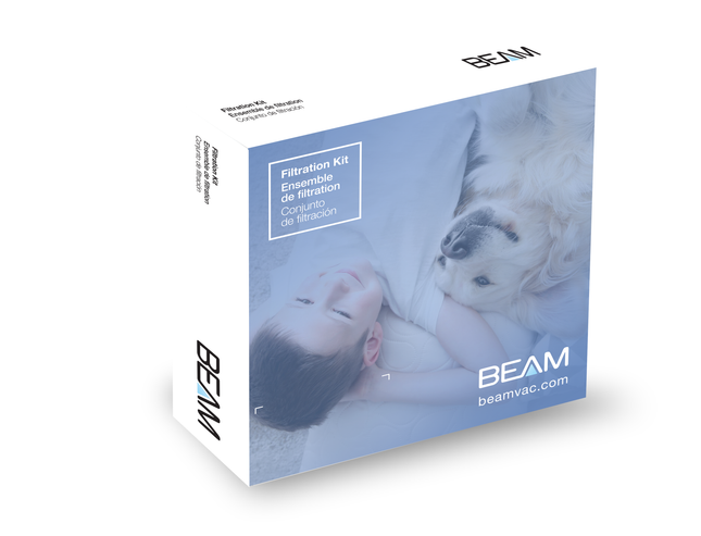 Sacs (6), sacs pour aspirateur central BEAM