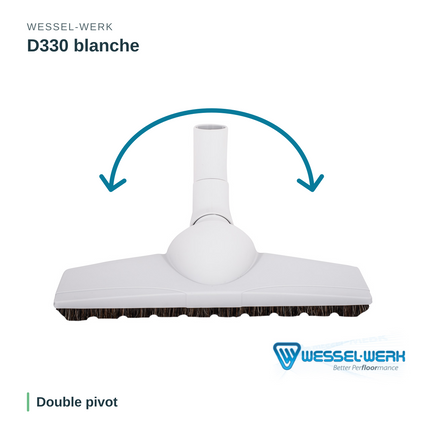 Brosse à plancher Wessel-Werk D330 Turn & Clean