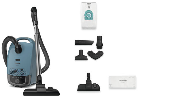 Aspirateur Miele Guard S1 Bleu Nordique et équipement fourni