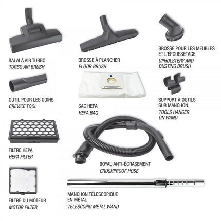 Aspirateur Johnny Vac Silenzio