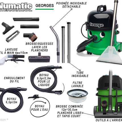 Aspirateur/Laveuse Numatic George