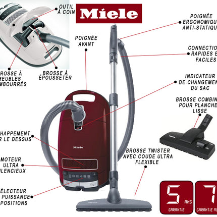 Aspirateur Miele C3 Complete