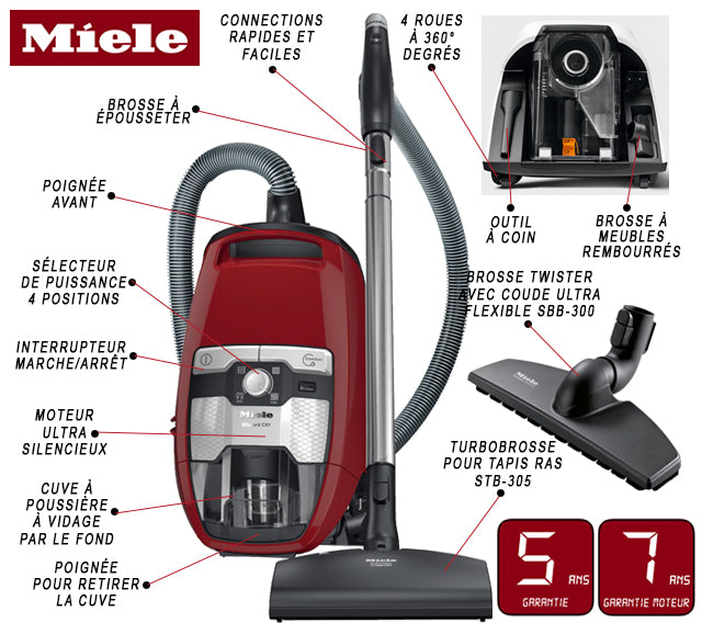 Aspirateur Miele CX1 Cat and Dog