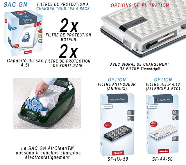 Aspirateur Miele. Achetez en ligne