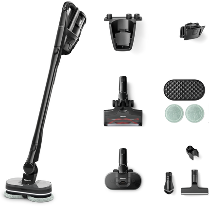 Miele Triflex HX3 Aqua noir obsidienne avec brosse de lavage et accessoires
