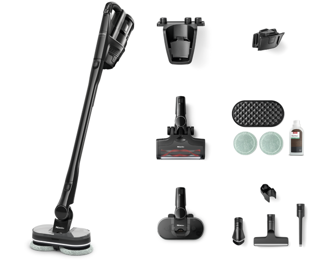 Miele Triflex HX3 Aqua noir obsidienne avec brosse de lavage et accessoires