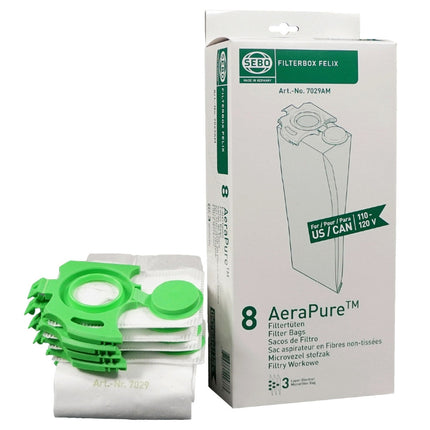 8 sacs AeraPure Felix Dart