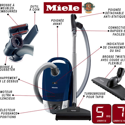 Aspirateur Miele C2 Total Care